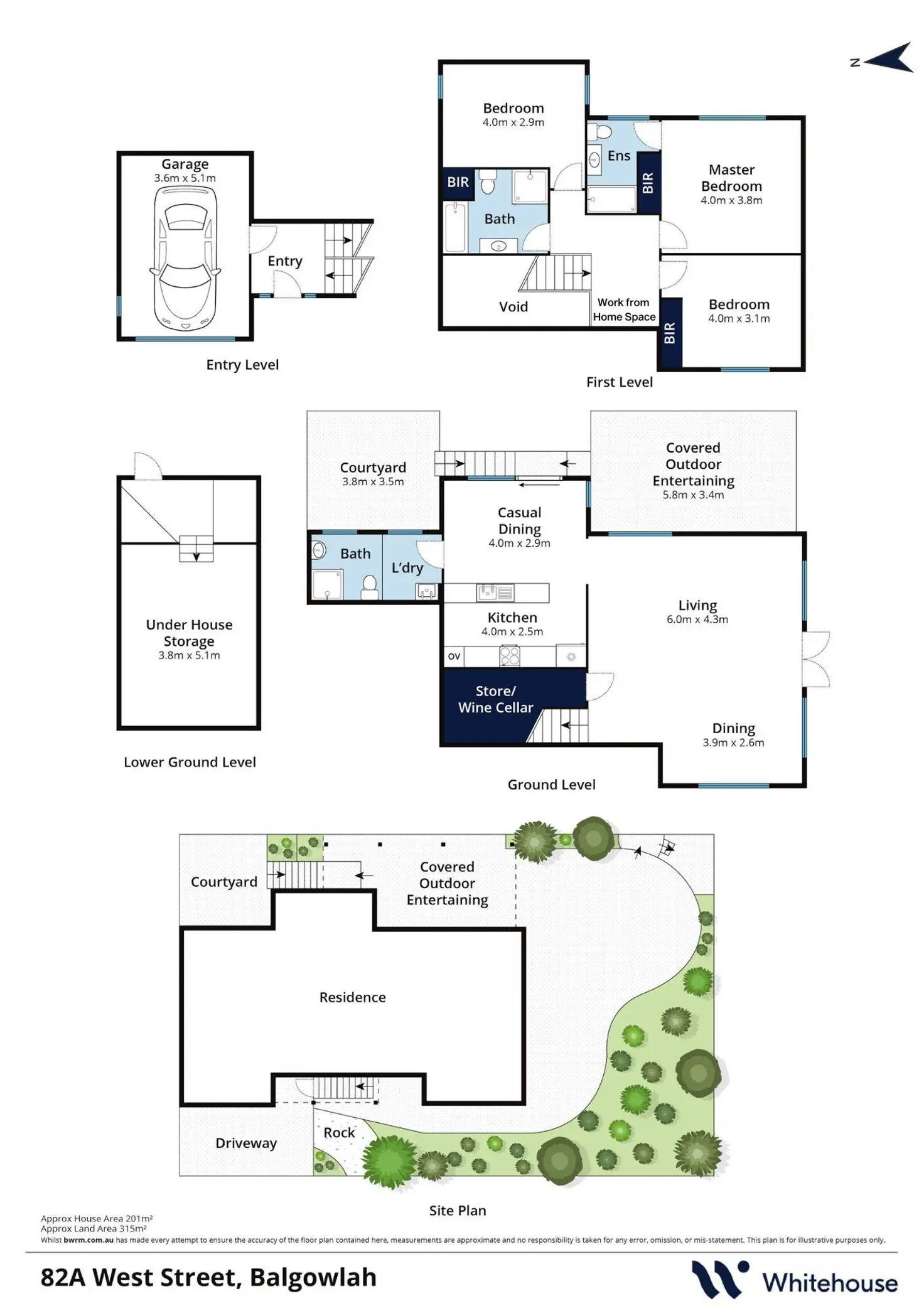 Floorplan of Homely house listing, 82A West Street, Balgowlah NSW 2093