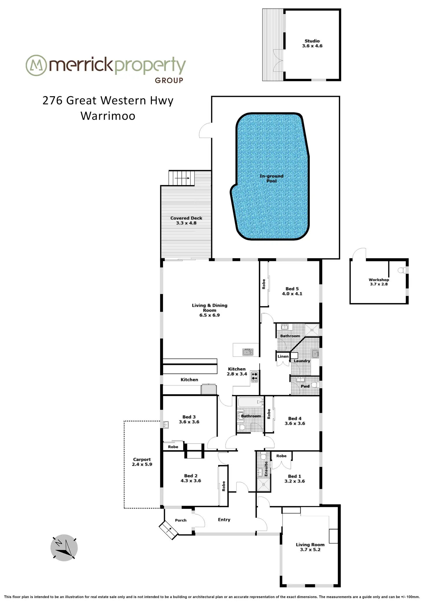 Floorplan of Homely house listing, 276 Great Western Highway, Warrimoo NSW 2774